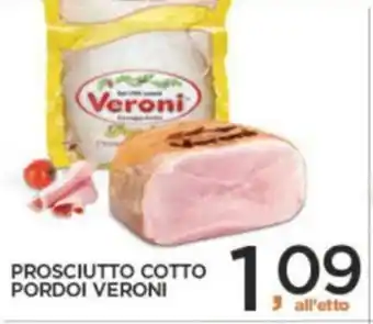 Interspar Veroni Prosciutto Cotto Pordoi offerta