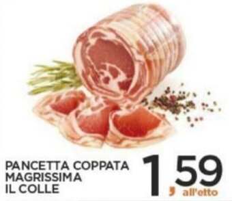 Interspar Pancetta Coppata Magrissima Il Colle offerta