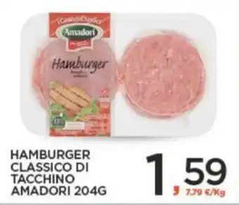 Interspar Amadori Hamburger Classico di Tacchino 204g offerta