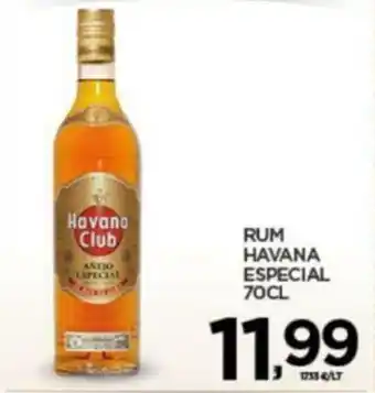 Interspar Rum Havana Especial 70cl offerta