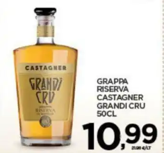 Interspar Castagner Grandi Cru Grappa Riserva 50cl offerta