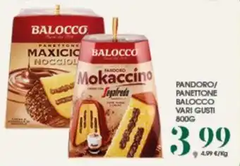 Interspar Balocco Pandoro/Panettone vari gusti 800g offerta