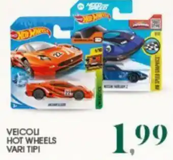 Interspar Veicoli Hot Wheels vari tipi offerta