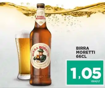 Interspar Moretti Birra 66cl offerta