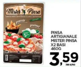 Mister Pinsa Artigianale x 2 basi 460g