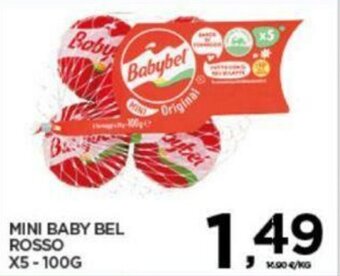 Interspar Mini Baby Bel Rosso x5 - 100g offerta