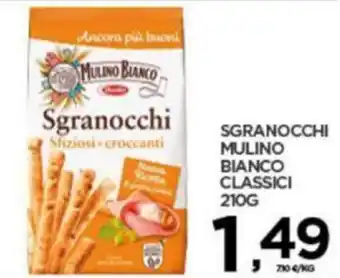 Interspar Mulino Bianco Classici Sgranocchi 210g offerta