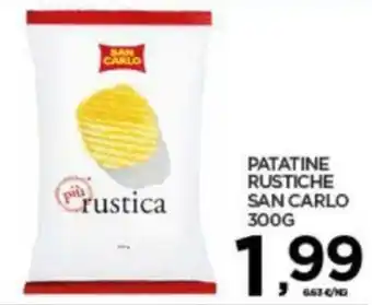 Interspar San Carlo Patatine Rustiche 300g offerta