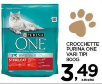 Purina One Crocchette vari tipi 800g