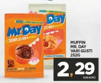 Mr. Day Muffin vari gusti 252g