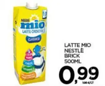 Interspar Nestlé Latte Mio brick 500ml offerta