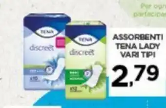 Interspar Tena Lady Assorbenti vari tipi offerta
