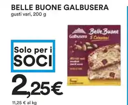 Coop Belle buone GALBUSERA offerta