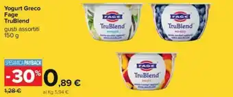 Carrefour Fage TruBlend Yogurt Greco 150g offerta