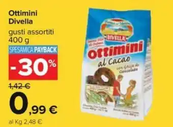 Carrefour Divella Ottimini 400g offerta