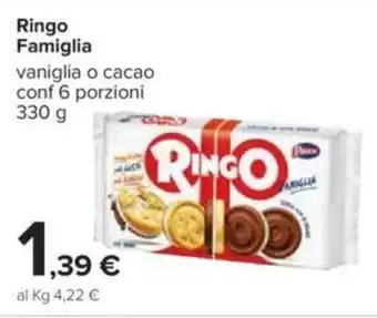 Carrefour Ringo Famiglia 330g offerta