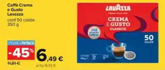 Carrefour Lavazza Caffè Crema e Gusto 350 g offerta