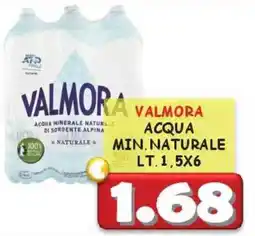 Valmora acqua minerale naturale