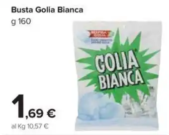 Carrefour Busta Golia Bianca 160g offerta