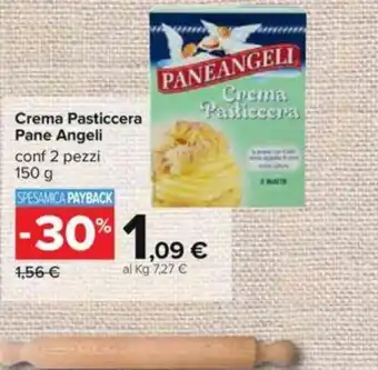 Carrefour Pane Angeli Crema Pasticcera 2 pezzi 150 g offerta