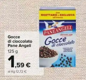 Carrefour Pane Angeli Gocce di Cioccolato 125g offerta