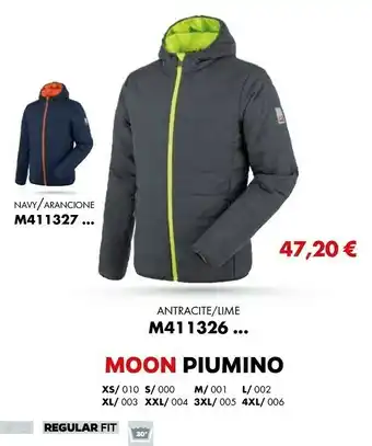 Moon piumino