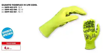 Guanto tigerflex hi lite cool