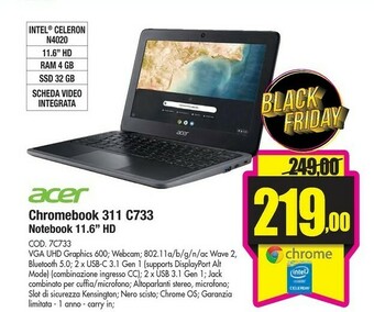 Wellcome Notebook offerta