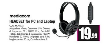 Wellcome Cuffie offerta