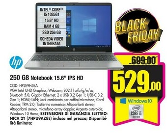 Wellcome Notebook offerta