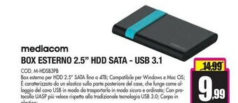 Wellcome Hard disk offerta