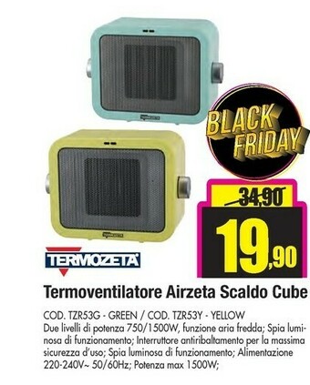 Wellcome Termoventilatore offerta