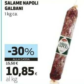 Alta Supermercati Galbani Salame napoli offerta