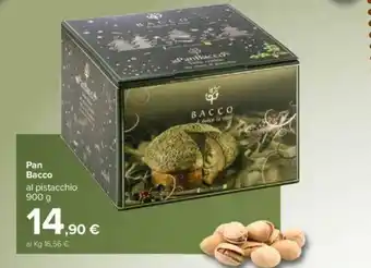 Carrefour Bacco Pan al pistacchio 900 g offerta