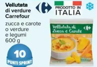 Carrefour Carrefour Vellutata di Verdure 600 g offerta