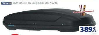 Norauto Box da tetto bermude 500/524l norauto offerta