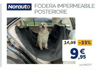Norauto Fodera impermeabile posteriore norauto offerta