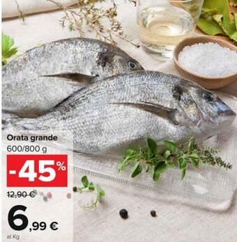 Carrefour Orata Grande 600/800 g offerta