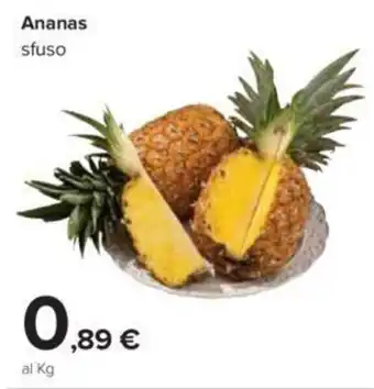Carrefour Sfuso Ananas offerta
