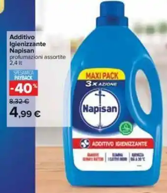 Carrefour Additivo Igienizzante Napisan offerta