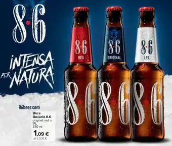 Carrefour Birra Bavaria 8.6 offerta