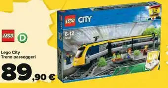 Carrefour Lego City Treno passeggeri offerta