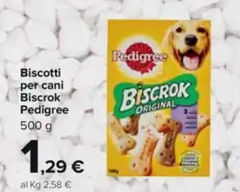 Pedigree Biscotti per cani Biscrok 500g