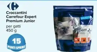 Carrefour Croccantini Carrefour Expert Premium Junior 450 g offerta