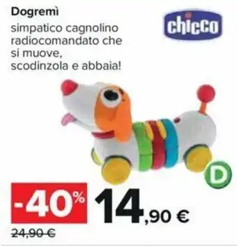 Carrefour Chicco Dogremì offerta