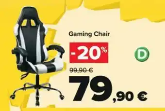 Carrefour Gaming Chair offerta