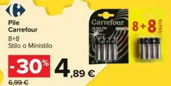 Carrefour Pile Carrefour offerta