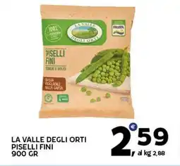 Extra Supermercati La valle degli orti piselli fini offerta