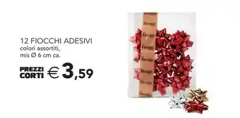 12 fiocchi adesivi