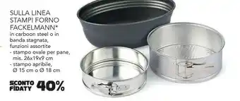 Esselunga 6806 teglia apribile 1pezzo(i) stampo da forno offerta